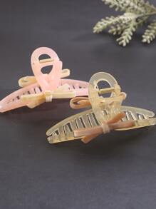 2入組極簡髮爪 - 彩色 - 查看 1