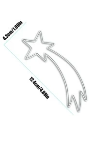 1入組星形切割模具 - 銀色 - 查看 2