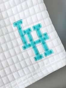 SHEIN 小男童字母圖案背心上衣和短褲