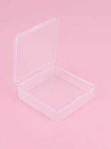 2 Hộp Đựng Văn Phòng Phẩm Mini Trong Suốt, Giá Để Bàn Đa Năng Đơn Giản Cho Văn Phòng, Trường Học, Sinh Viên - trắng - Xem 3