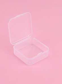 2 Hộp Đựng Văn Phòng Phẩm Mini Trong Suốt, Giá Để Bàn Đa Năng Đơn Giản Cho Văn Phòng, Trường Học, Sinh Viên - trắng - Xem 5