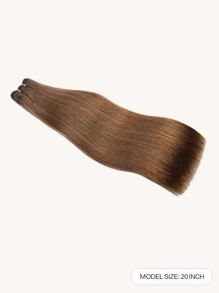 1入組深棕色直發 250% 原始巴西人髮束深棕色 - Dark Brown - 查看 2