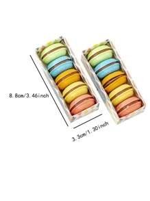 5pcs Macaron Shaped Random Eraser - Multicolor - View 7