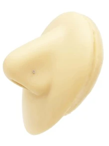 12入組可愛小號925銀1.0毫米尺寸水晶細鼻釘適合女士和女孩