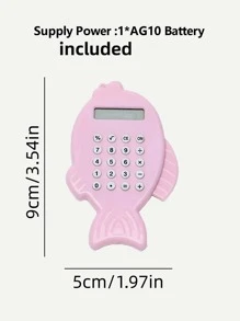 1pc Fish Shaped Calculator