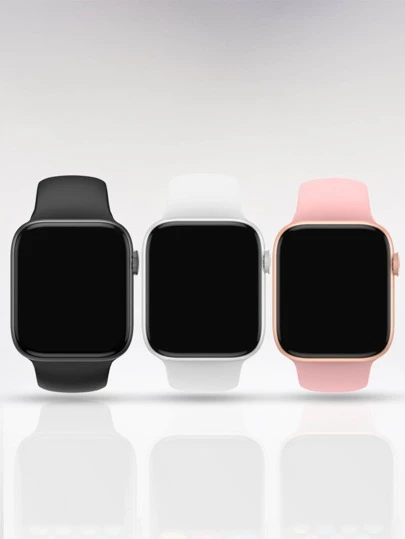 2024 New Arrival 2.01 Inches Full Screen Men's/Women's Sports Smartwatch, Phone Calling/Answering, Pedometer, Calorie, Incoming Call & Message Notification, Multi-Functional, Comes With Original Strap, Compatible With Android/IOS Phones