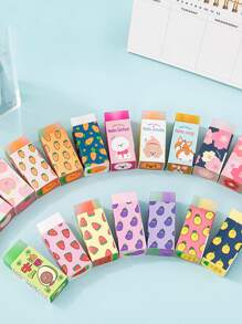 1入組水果圖案隨機橡皮 - 彩色 - 查看 2