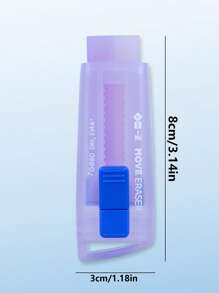 1入組工具刀形狀隨機橡皮 - 彩色 - 查看 4