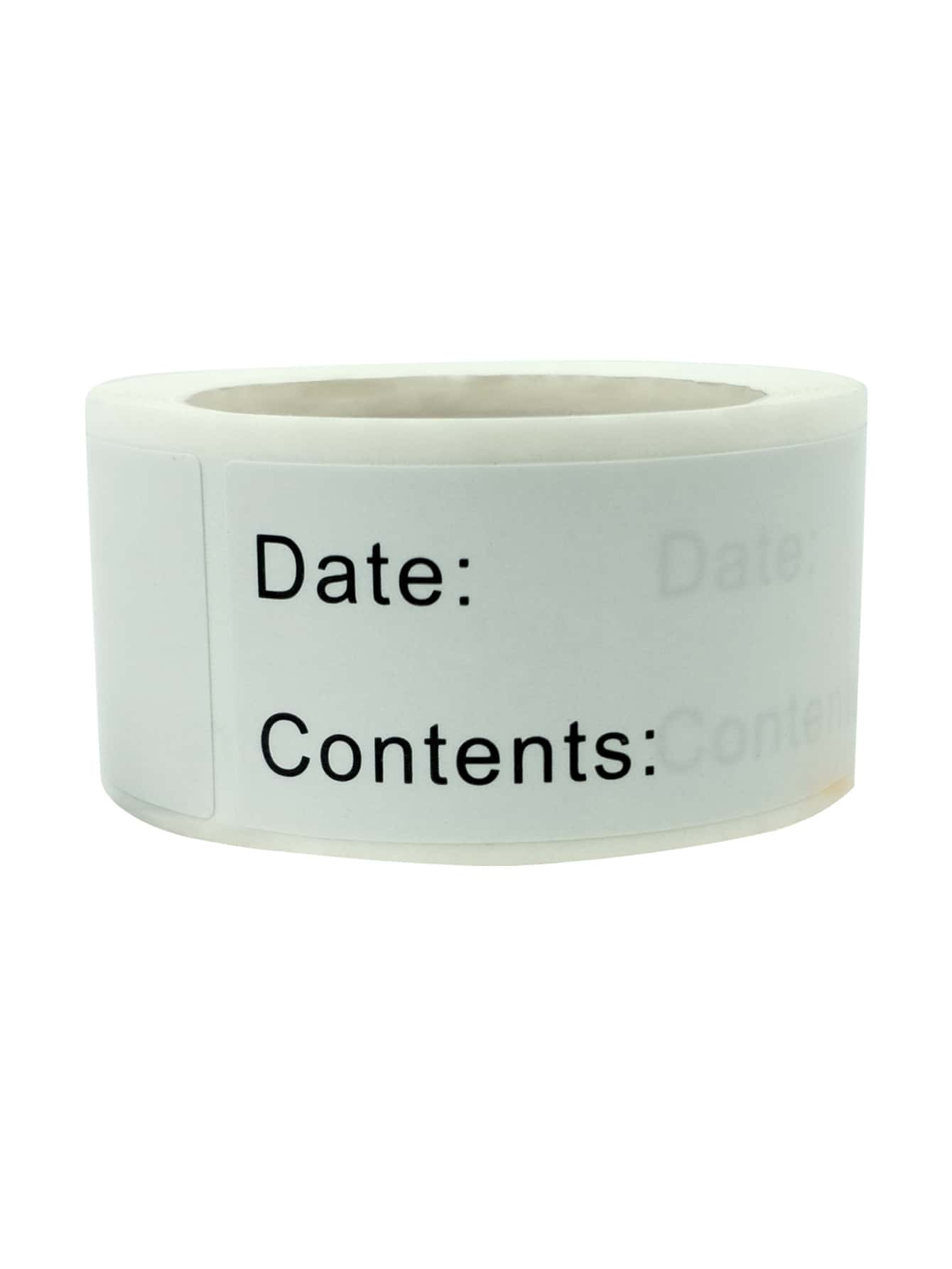 1卷日期標籤貼紙 - 彩色 - 查看 1