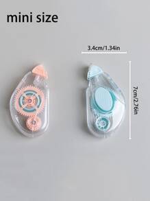 1 cái Ngẫu Nhiên Keo Hai Mặt Trong Suốt Dots, Scrapbooks, Photos, Handbooks, Office Dots, Dots, Paste, Instant Coating, Instant Sticking, Removeable Strong Sticky - Nhiều màu - Xem 4