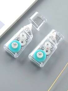 1 pieza cinta transparente de doble cara - transparente - Ver 1