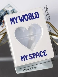 1本字母图案随机相册 - 白色 - 查看 6