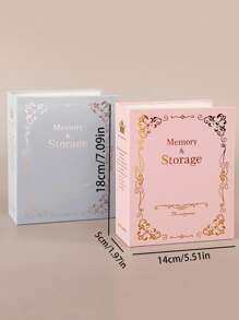 1pc Letter Graphic Photo Album - Pink - View 5