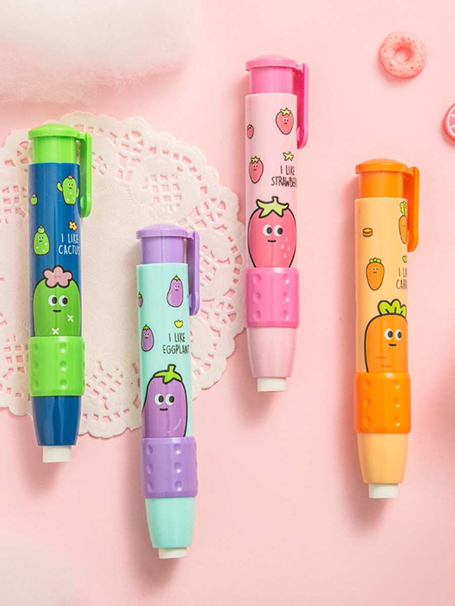 Borradores de papelería creativos, adecuados como regalos para niños - Multicolor - Ver 1