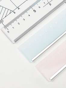1pc Random Simple Ruler Back To School