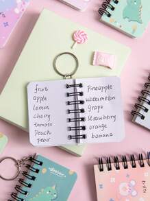 1 Cuaderno Al Azar Con Diseño Gráfico De Cartoons - Multicolor - Ver 3