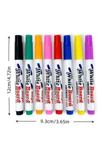 8pcs Mixed Color Marker Set - Multicolor - View 6