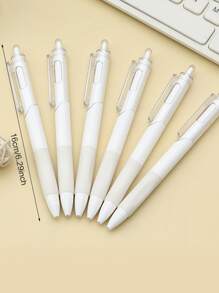 6入組圓珠筆套裝 - 白色 - 查看 4