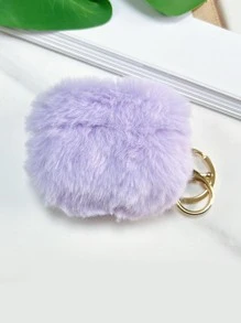 Vỏ sang trọng rắn tương thích với Airpods - Màu tím - Xem 2