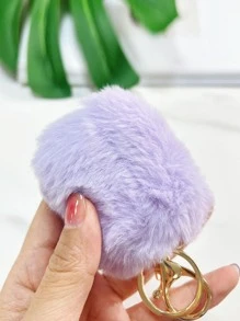 Vỏ sang trọng rắn tương thích với Airpods - Màu tím - Xem 3