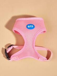 1pc Mesh Pet Harness For Cat And Dog For Outdoor - Pink - View 2