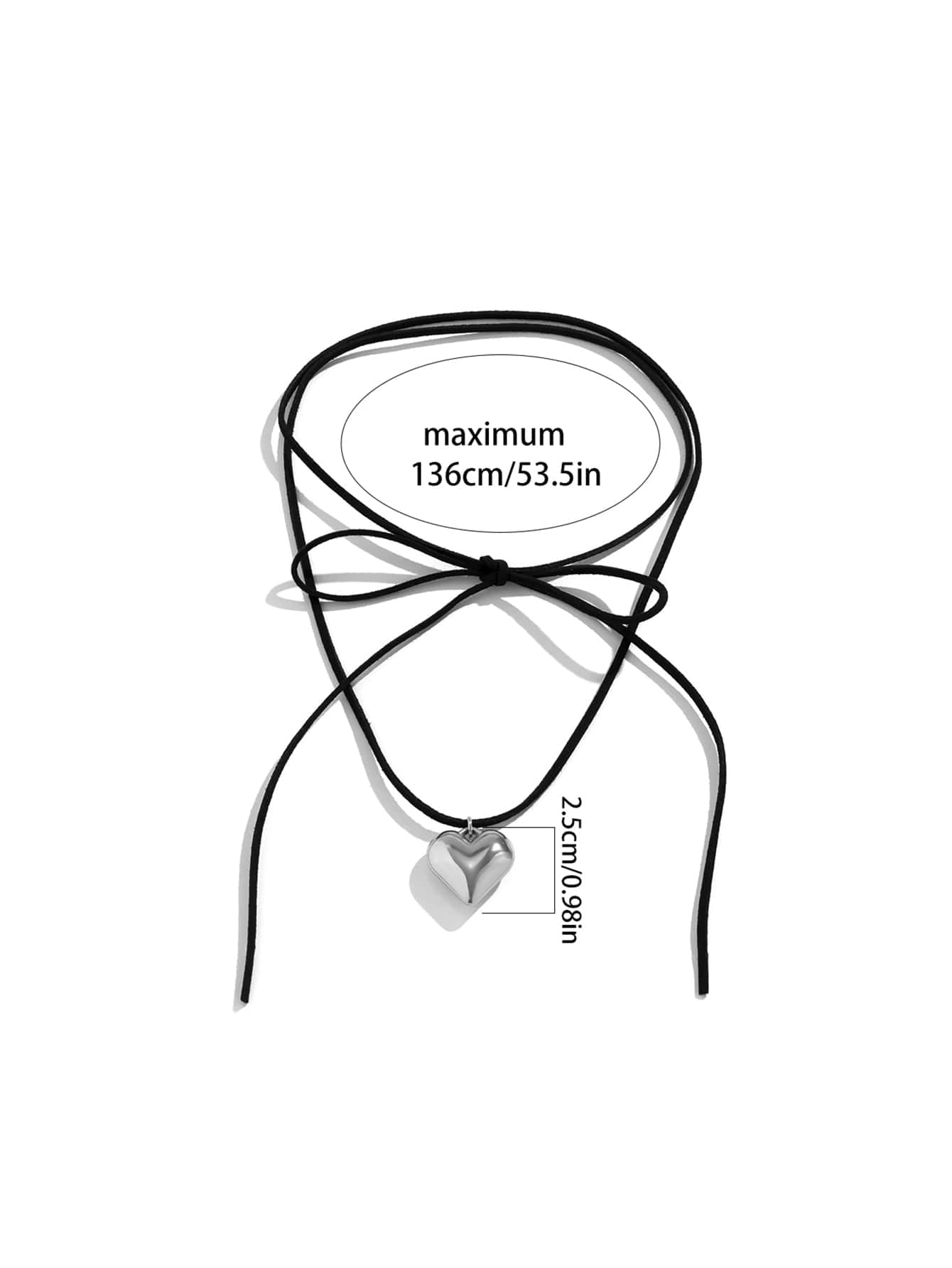 Heart Charm Necklace SHEIN USA