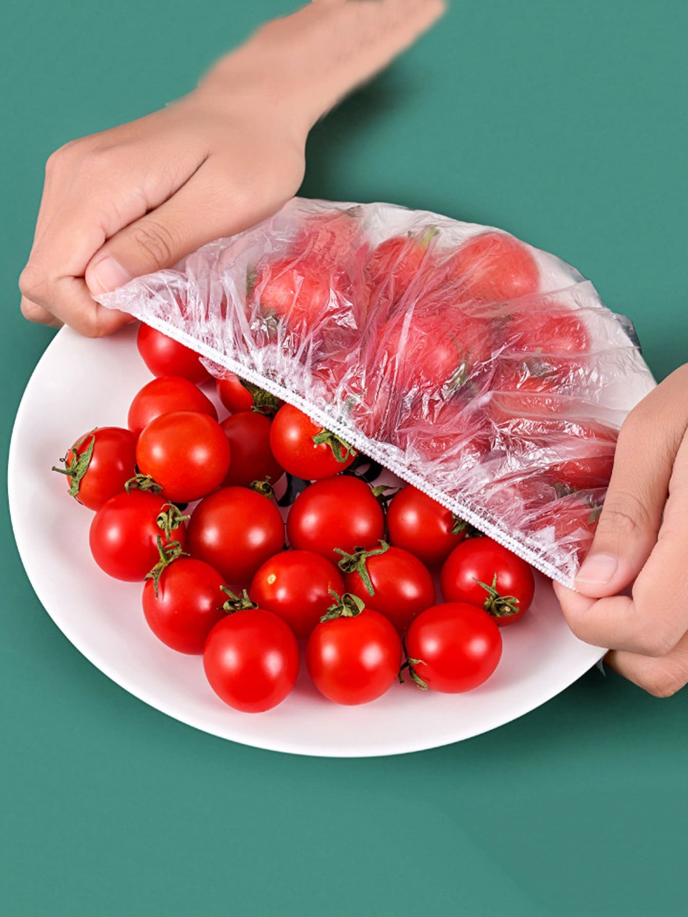 100入組/套一次性網紗餐飲帳篷 - 無色 - 查看 1