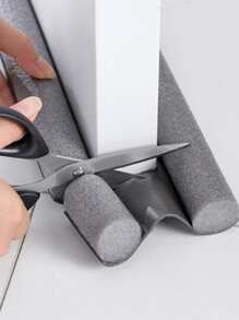 1 Dải niêm phong đáy cửa linh hoạt, Chặn bảo vệ cửa, Chặn cửa - Xám - Xem 4