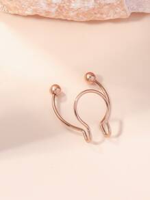 1pc Fashion Antlers Design Nose Cuff For Women For Daily Decoration
