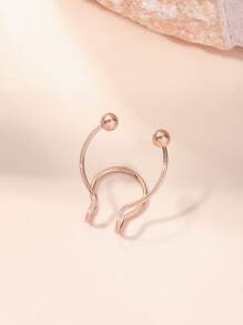 1pc Fashion Antlers Design Nose Cuff For Women For Daily Decoration
