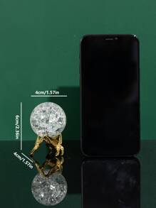 1pc Butterfly Design Decoration Craft - Multicolor - View 4