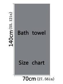 YUNTAO 1 chiếc khăn tắm khối màu trang trí phòng tắm gia đình - Nhiều màu - Xem 2