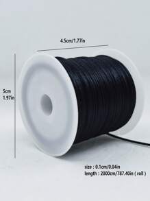 1卷素色綫 - 黑色 - 查看 2