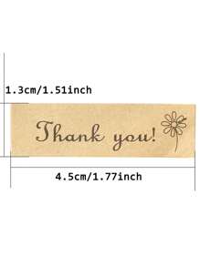 Bộ 60 Chữ Đồ Họa Quà Tặng Miếng Dán Chữ Đơn Giản & Giấy In Hoa Tặng Decal Cho Đảng - Nhiều màu - Xem 7