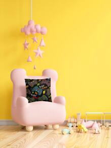 Gamepad Print Cushion Cover Without Filler, Modern Throw Pillow Case, Pillow Insert Not Include, For Sofa, Living Room
