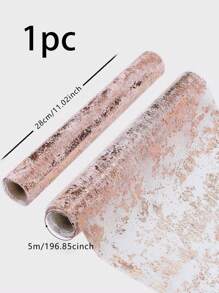 Mẫu đồ họa 1pc Người chạy bảng dùng một lần - Hoa hồng vàng - Xem 3