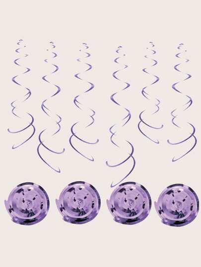 6 Stücke Paillettenschnur Dekoration