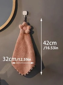 1pc Flower Design Washcloth - Multicolor - View 2