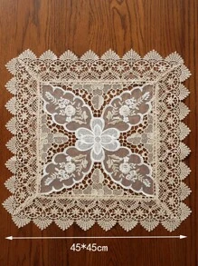 Floral Embroidered Table Runner - Multicolor - View 8