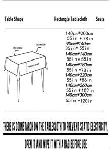 1pc Floral Embroidered Tassel Decor Tablecloth, Modern Tassel Decor Table Cover For Home Decor - Multicolor - View 2