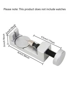 1pc Alloy Watch Disassembler, Iron Alloy Watch Bracelet Pin Remover, Adjuster, Strap Removal Tool For Home - Multicolor - View 2