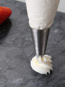 26入組裱花嘴和糕點袋套裝 - 銀色 - 查看 3