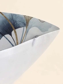 銀杏葉印花靠墊套不附帶墊芯 - 彩色 - 查看 5