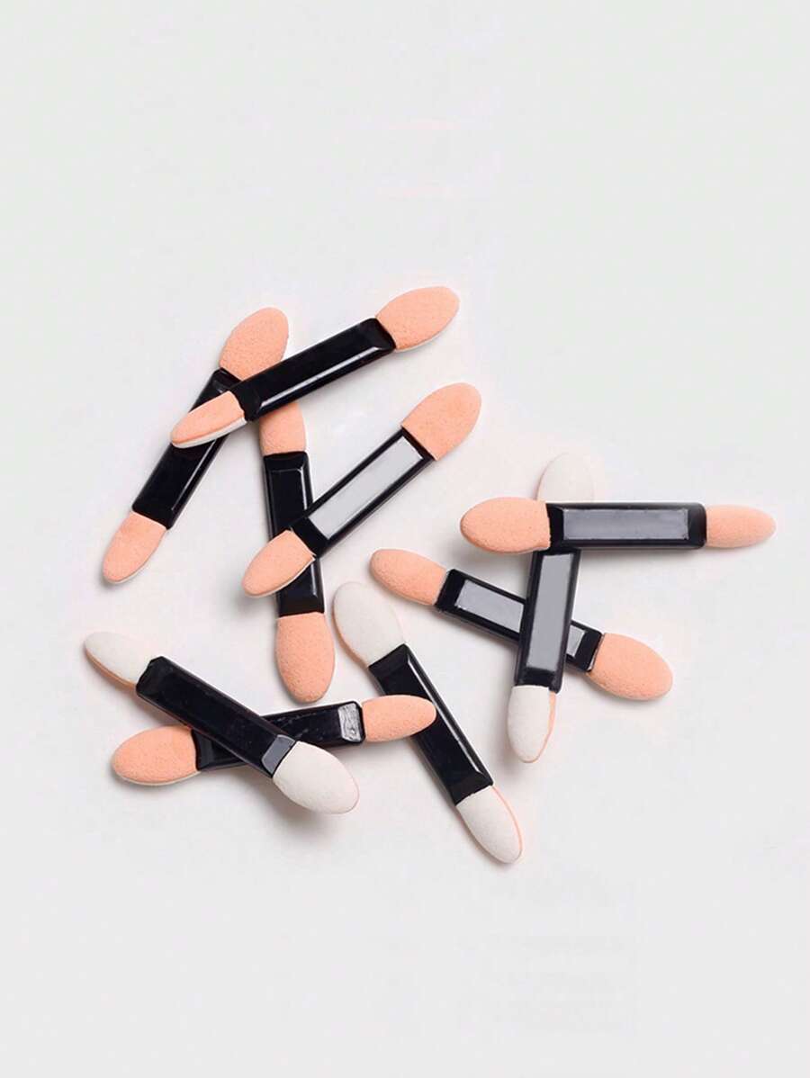 10 piezas Cepillo desechable ojo sombra - Multicolor - Ver 1