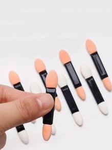 10 piezas Cepillo desechable ojo sombra - Multicolor - Ver 5