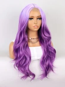 合成耐热 U 型蕾丝假发 4*2 直发 10 英寸多色日常女士圣诞节自然外观优质合成柔软初学者友好假发 - 彩色 - 查看 5