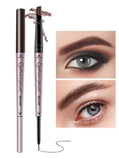 1pc Double-ended Long-wearing Eyebrow Pencil