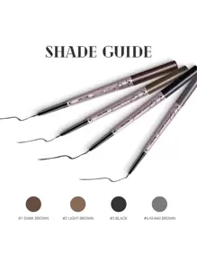 1入組雙頭持久眉筆 - Dark Brown - 查看 3