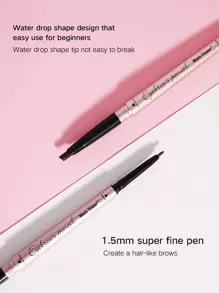 1入組雙頭持久眉筆 - Dark Brown - 查看 7