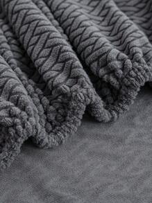 1 Hình Học Dạ Nỉ Co Giãn Ghế Sofa Bọc Ghế Sofa Polyester Hiện Đại Đệm Cho Phòng Khách - Màu xám đen - Xem 7